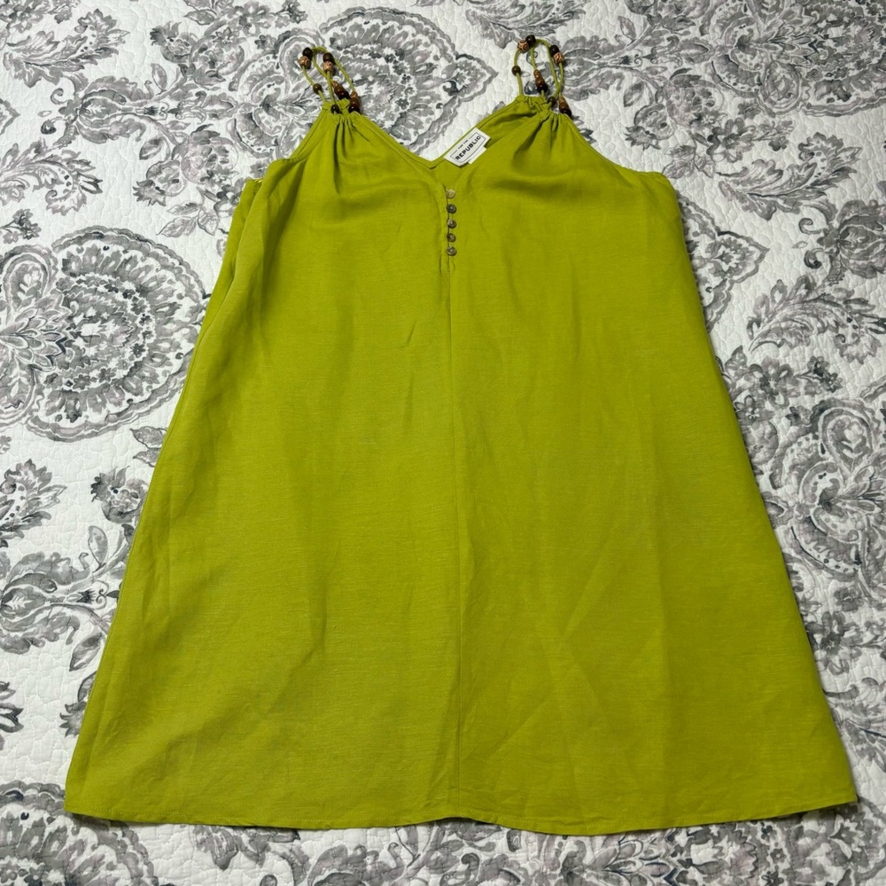 Versona For the Republic Linen Blend Dress. Size Large